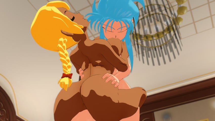 daitomodachi daki_(daitomodachi) female female_only ryoko_hakubi tagme yu_yu_hakusho yuri