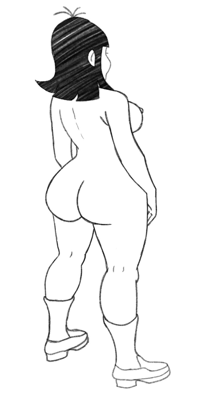 big_ass big_breasts breasts edit female hey_good_lookin' nude_edit ralph_bakshi rozzie_featherschneid traced