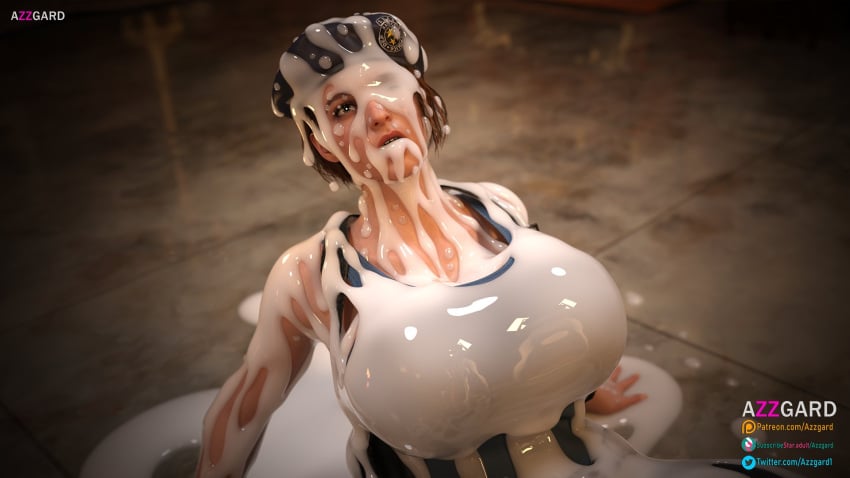 1girls 3d azzgard big_ass big_breasts capcom curvaceous curvy curvy_figure female hourglass_figure huge_ass huge_breasts jill_valentine large_ass large_breasts light-skinned_female light_skin resident_evil resident_evil_3 thick thick_legs thick_thighs voluptuous