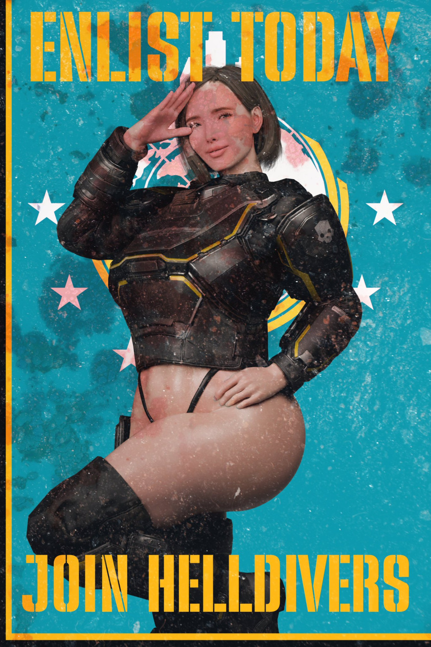 Helldiver (Helldivers) Rule 34 Image