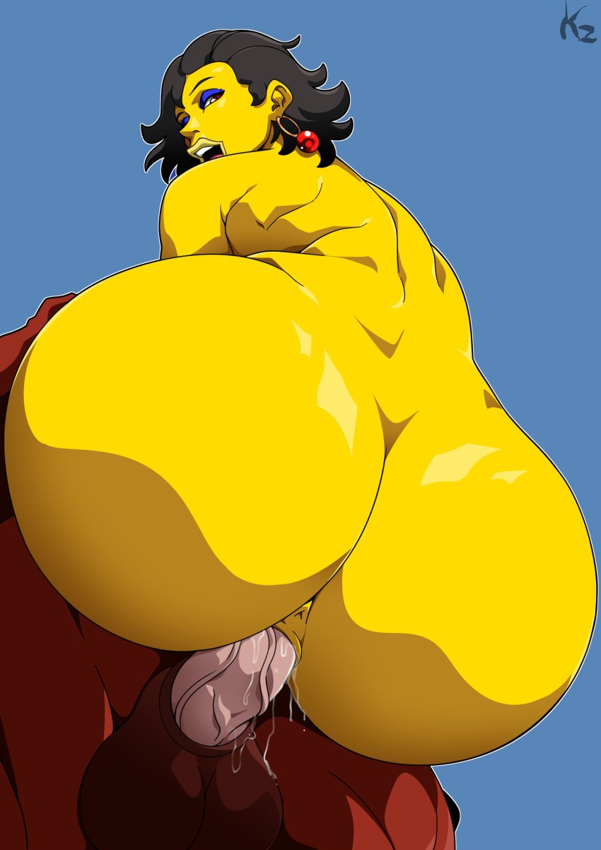 bubble_butt commission female huge_ass jpg kazbr tagme twitter_link