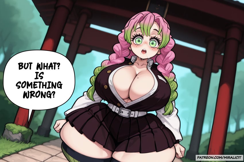 Kanroji Mitsuri (Demon Slayer) Rule 34 Image