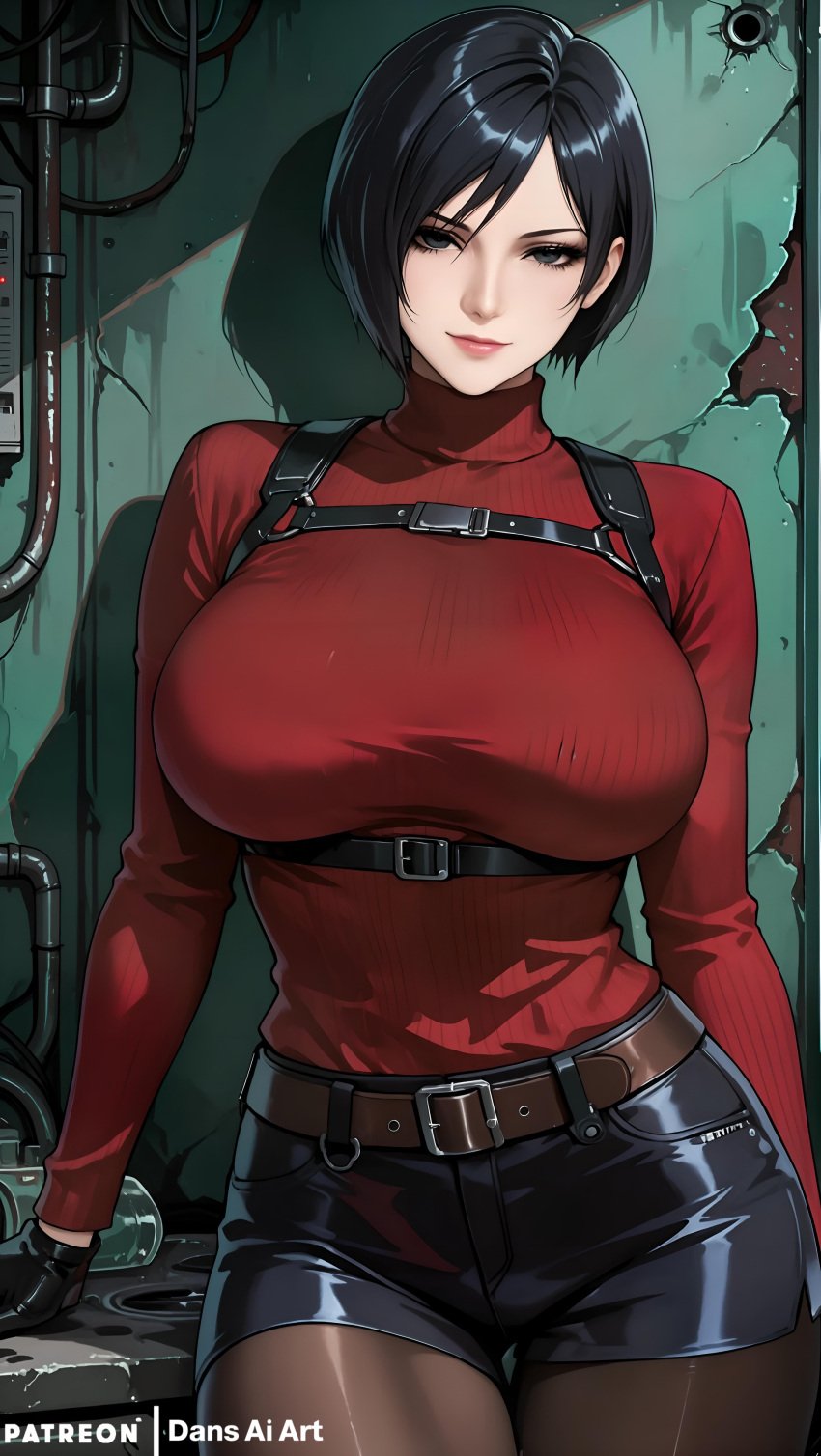ada_wong ai_generated big_breasts dans_ai resident_evil resident_evil_4 resident_evil_4_remake