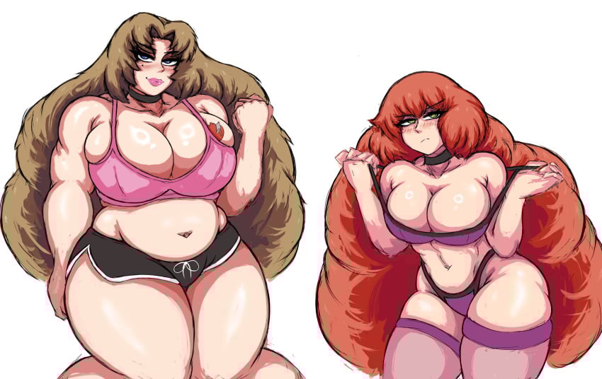 2girls ishmael_(limbus_company) limbus_company littleteze project_moon rodion_(limbus_company)