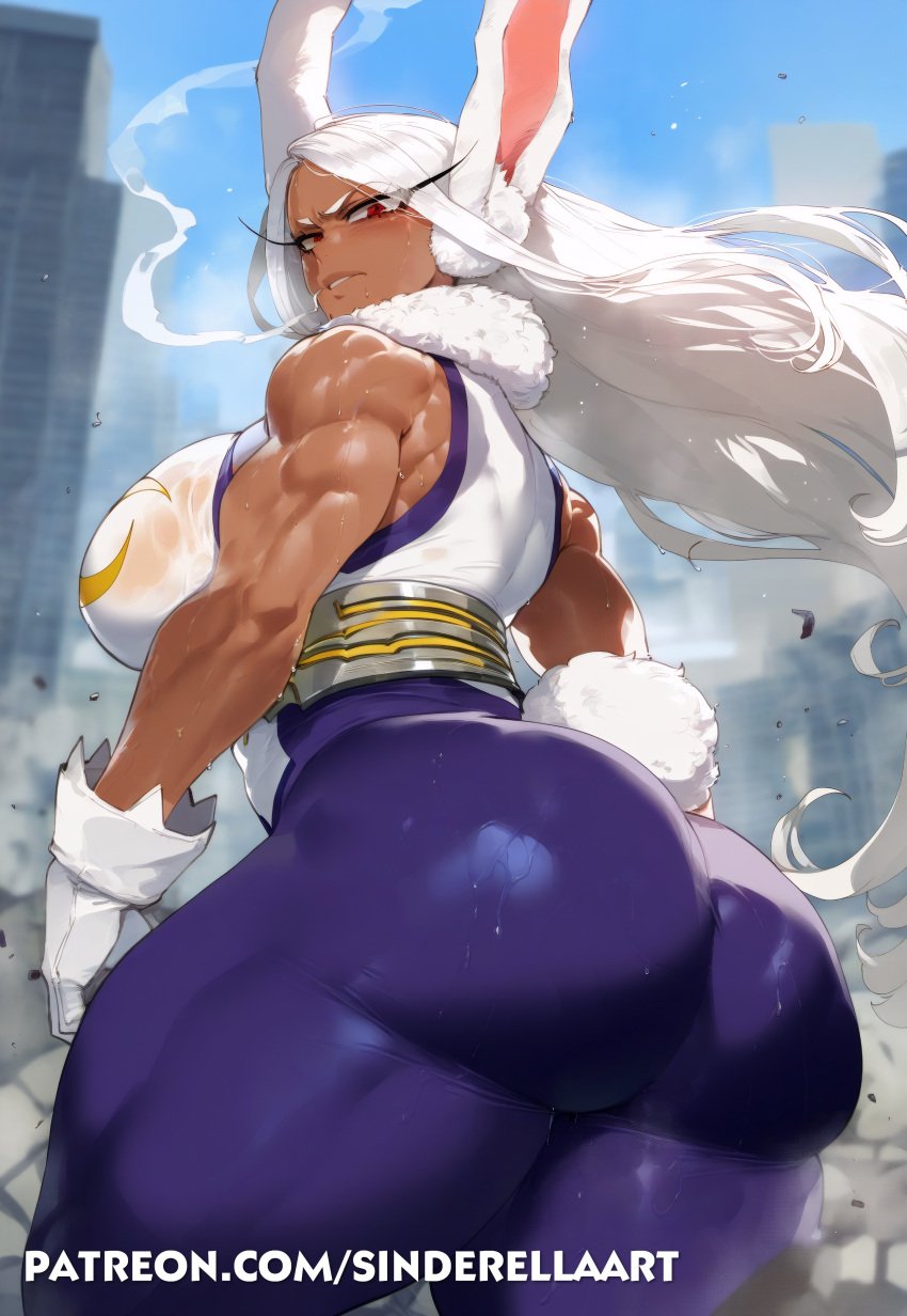 ai_generated ass_bigger_than_head big_breasts big_butt boku_no_hero_academia breasts_bigger_than_head bunny_ears bunny_girl busty commission curvaceous dark-skinned_female female heavenly_ass huge_ass huge_breasts large_ass large_breasts mirko miruko muscular_female my_hero_academia patreon patreon_url patreon_username public rumi_usagiyama sinderellaart thick thick_ass thick_legs thick_thighs usagiyama_rumi voluptuous voluptuous_female