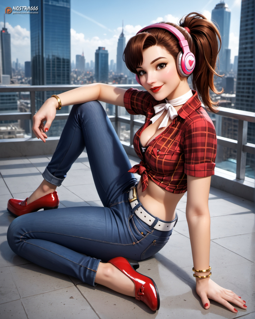 Cruiser D.Va (Overwatch) Rule 34 Image