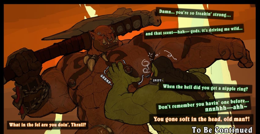 Thrall (Warcraft) Rule 34 Image