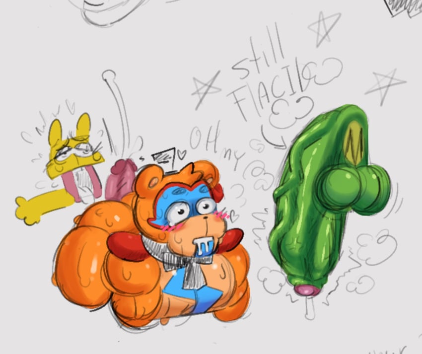 2022 alligator alligatorid ass balls bear big_ass big_cock bodypaint bomber_butthole bow_tie bowtie burntrap completely_nude completely_nude_male crocodile crocodilian crocodylid digital_drawing_(artwork) digital_media_(artwork) drool drooling facepaint five_nights_at_freddy's five_nights_at_freddy's:_security_breach flaccid flaccid_cock flaccid_penis glamrock_freddy_(fnaf) glans huge_cock humanoid_genitalia humanoid_penis lagomorph large_penis leporid leporid_humanoid long_penis mammal mammal_humanoid montgomery_gator_(fnaf) nude nude_male penis_awe precum precum_drip rabbit rabbit_humanoid reptile reptile_humanoid scottgames shoulder_pads steel_wool_studios surprised surprised_expression testicles thick_penis ursid ursid_humanoid vein veiny_penis