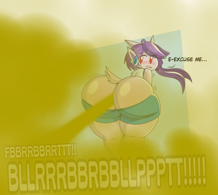 1girls ass_focus big_ass big_butt dragon dragon_girl fart fart_cloud fart_fetish farting female female_only freedom_planet freedom_planet_2 furry furry_only galaxytrail gas gassy gassy_female horns huge_ass huge_butt looking_back maloneedscoffee purple_body purple_skin sash_lilac smelly solo solo_female stinky thick_thighs white_background