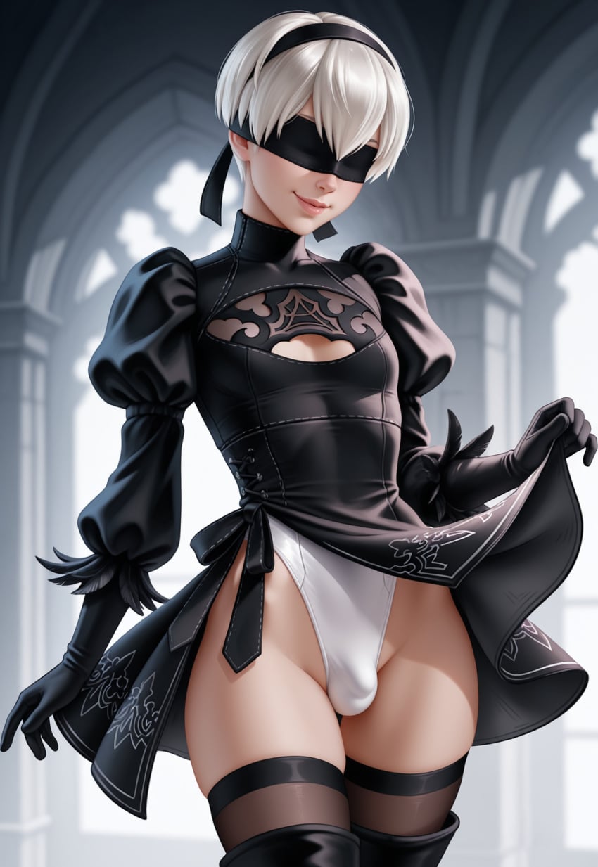 Yorha 2b (Cosplay) Rule 34 Image