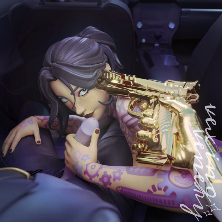 1boy 1boy1girl 1girls 2026 3d 3d_(artwork) balls black_hair blender breasts car car_interior clothed clothing cock_worship daughter daughter_(lore) dress epic_games erect_penis erection father father_(lore) father_and_daughter fellatio fortnite fortnite:_battle_royale freckled_face freckles freckles_on_face green_eyes gun hand_around_penis hand_on_head hand_on_penis held_at_gunpoint hi_res high_quality high_resolution highres holding_penis horny horny_female horny_male imminent_fellatio imminent_oral incest jules_(fortnite) licking_penis light-skinned_female light-skinned_male light_skin looking_at_viewer male male/female male_pov medium_breasts midas_(fortnite) nose_piercing nude nude_female pants penis penis_out pov pov_eye_contact pov_male seducing seductive seductive_eyes seductive_look smile smiling suit tattoo tattooed_body tattoos trigger_discipline vexingvenery watermark