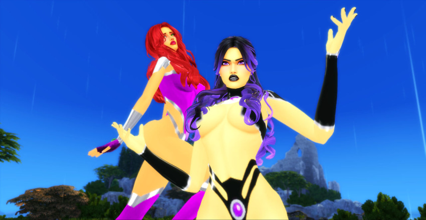 2girls 3d alien alien_girl alien_humanoid big_ass big_breasts blackfire breasts bust busty chest curvaceous curvy curvy_figure dc dc_comics female female_focus hero heroine hips hourglass_figure huge_ass huge_breasts humanoid komand&#039;r koriand&#039;r large_ass large_breasts legs light-skinned_female light_skin mature mature_female multiple_girls pof3445 sisters slim_waist starfire superhero superheroine supervillain supervillainess tamaranean teen_titans thick thick_hips thick_legs thick_thighs thighs villain villainess voluptuous waist wide_hips