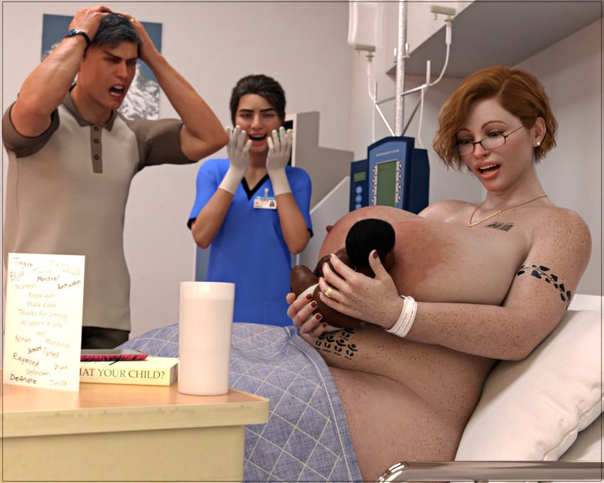 3d after_birth baby big_ass big_breasts big_butt big_penis birth body_writing breastfeeding cheating cheating_wife cuckold holding_baby hospital hospital_bed huge_ass huge_breasts huge_cock interracial large_ass large_breasts large_penis netorare nicola_warwickshire ntr nurse nursing paternity_fraud penis queen_of_spades skimpy skimpy_clothes spade_tattoo tattoo tattoos xalynne_blackblade