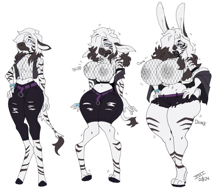 bimbo bimbo_lips bimbofication bimbophi breast_expansion bunny hourglass_expansion hourglass_figure species_transformation tagme transformation transformation_sequence zebra