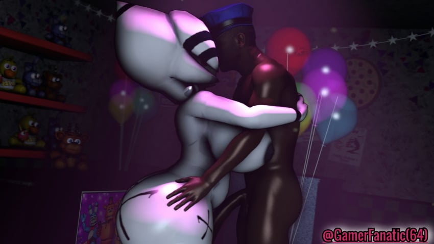 1boy 1girls 3d anus ass ass big_ass big_breasts breasts breasts female fnaf gamerfanatic64_(artist) grabbing hands_on_ass kissing male marie_(cryptia) naked nipples nude penis request self_upload sfm source_filmmaker tattoo tattoo_on_butt thick thick_ass video_games voluptuous watermark