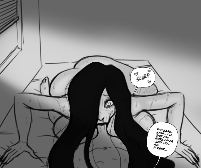 black_hair blowjob huge_breasts large_breasts naked tagme truelordpotato