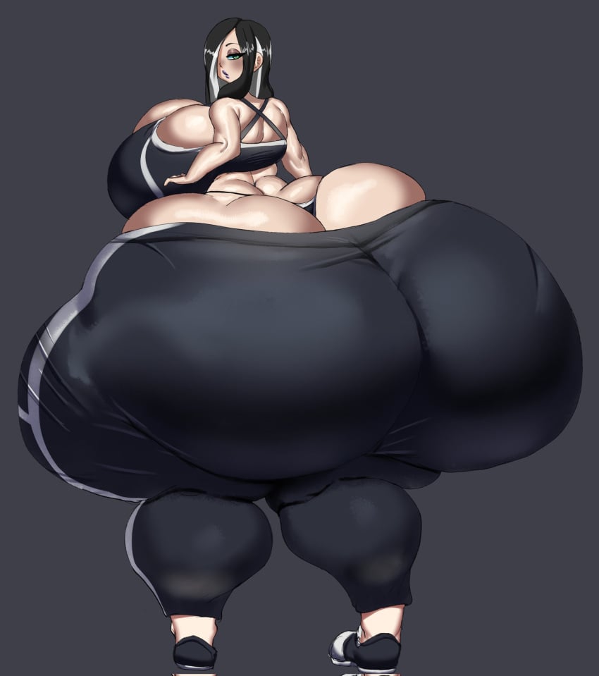 1girls artist_request female huge_ass hyper looking_back tagme voluptuous