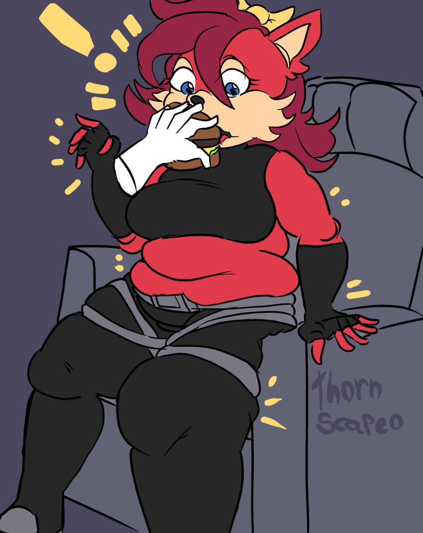 belly_stuffing burger chair chubby chubby_female dominant_feeder fattened fattening feedee feeder feederism female fiona_fox force-feeding force_fed force_feed force_feeding hamburger helpless helpless_feedee helpless_female patreon pov_hand sega sonic_(series) sonic_the_hedgehog_(series) stuffing thornscapeo weight_gain wg