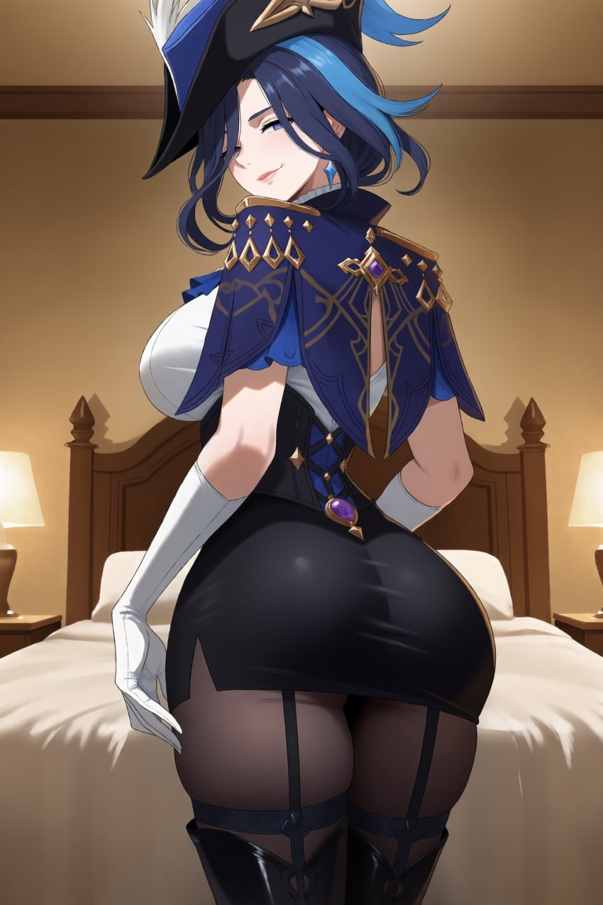 Clorinde (Genshin Impact) Rule 34 Image