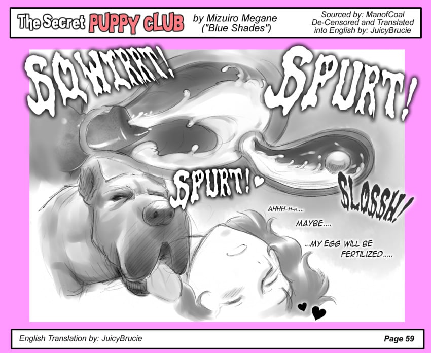 animal_genitalia blush canid canine canine_on_human canine_penis cervical_penetration comic cum cum_in_pussy cum_in_uterus cum_inside cumshot dog domestic_dog egg english_text female female_human female_human/male_feral female_on_feral feral great_dane greyscale heart hetero human internal interspecies knot knotting male male/female male_canine mammal mizuiro_megane monochrome orgasm penetration penis pink_borders plain_background sex sketch text tongue tongue_out translated uterus vaginal_knotting vaginal_penetration white_background x-ray zoophilia