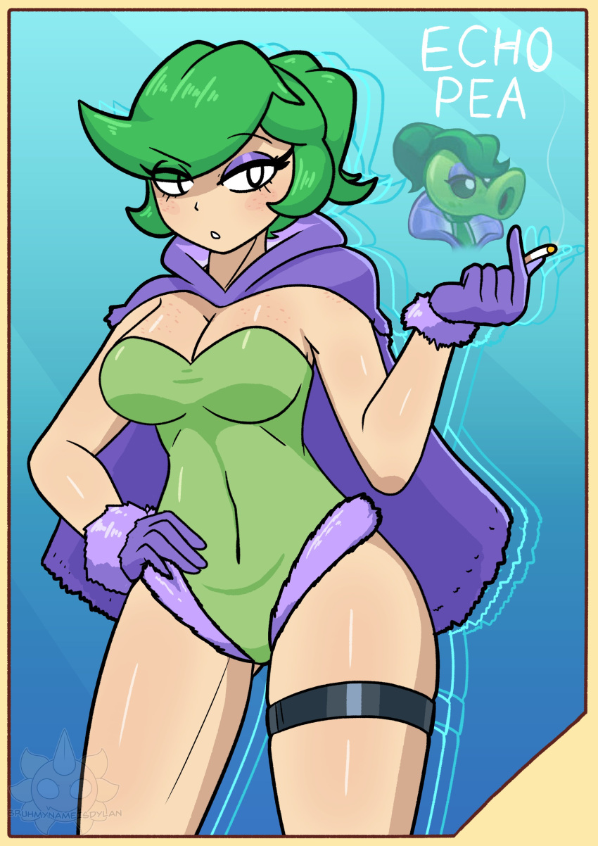 Echo Pea (Pvz) Rule 34 Image