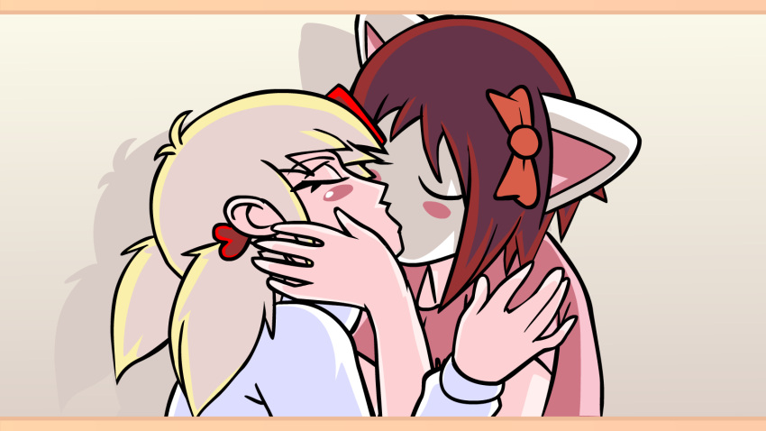 4chan cute kissing love mootchan wholesome