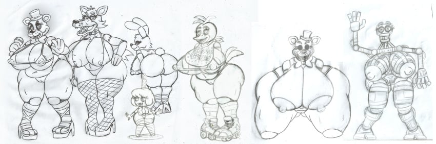 7girls animatronic animatronic_female animatronic_girl animatronics ass bear_girl bib big_ass big_breasts big_butt bikini bonnie_(fnaf) breasts bunny_girl captainhornybotld chica_(fnaf) chicken_girl cupcake_(fnaf) endo-01_(fnaf) endo_(fnaf) endoskeleton fishnets five_nights_at_freddy's fnaf fox_girl foxy_(fnaf) freddy_(fnaf) freddy_fazbear golden_freddy_(fnaf) nipples presenting_hindquarters robot robot_girl robot_humanoid robot_joints rule_63 shortstack tag_me tagme vagina