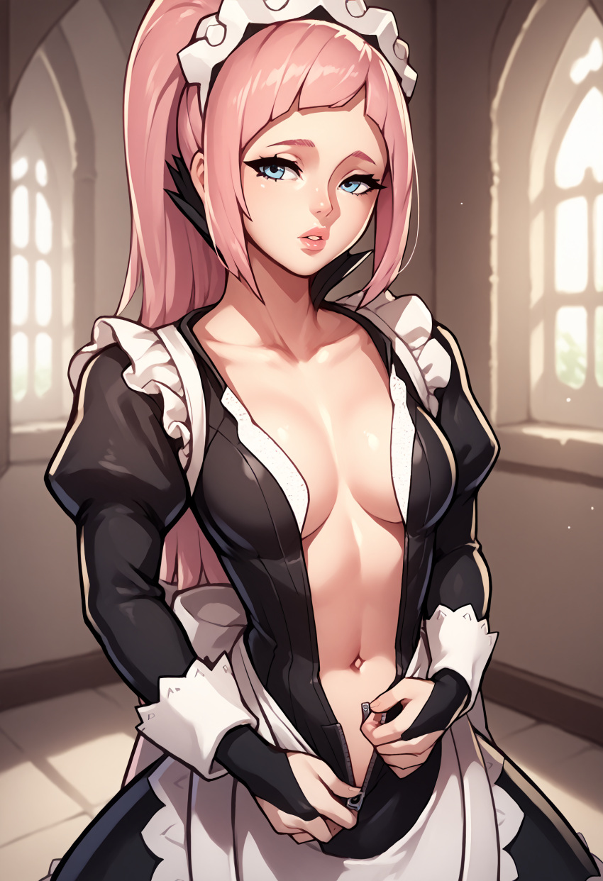 1girls ai_generated civitai degeneratediffusion felicia_(fire_emblem) female female_focus fire_emblem fire_emblem_fates long_hair nintendo pink_hair tagme