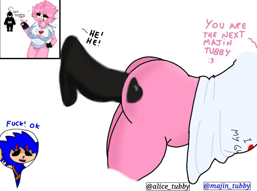 alice_tubby black_penis ibispaint majin_tubby_ penetration pink_body pink_fur shadow_tubby slendytubbies slendytubbies_3 slendytubbies_oc