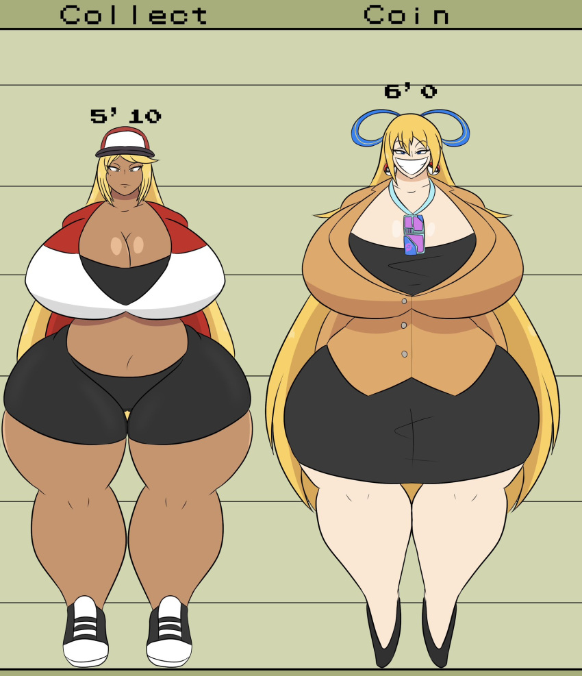 coin_(igph) collect_(igph) enormous_breasts huge_breasts human igphhangout imperial_units oversized_breasts pokemon tagme thick_thighs