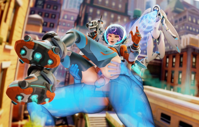 2girls 3d activision big_ass big_breasts blizzard_entertainment breasts busty chest curvaceous curvy curvy_figure dinoboy555 echo_(overwatch) female female_focus hips hourglass_figure huge_breasts juno_(overwatch) large_breasts legs light-skinned_female light_skin machine machine_girl overwatch overwatch_2 robot robot_girl sex slim_waist teo_minh thick thick_hips thick_legs thick_thighs thighs top_heavy voluptuous voluptuous_female waist wide_hips