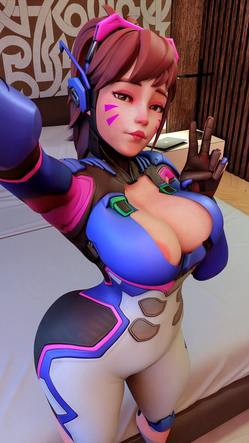 1girls 3d activision areola_slip big_ass big_breasts blizzard_entertainment breasts busty chest cleavage curvaceous curvy curvy_figure d.va digital_media_(artwork) female female_focus hana_song hips hourglass_figure huge_breasts large_breasts legalshotax3 legs light-skinned_female light_skin nishikt overwatch overwatch_2 slim_waist thick thick_hips thick_legs thick_thighs thighs top_heavy voluptuous voluptuous_female waist wide_hips