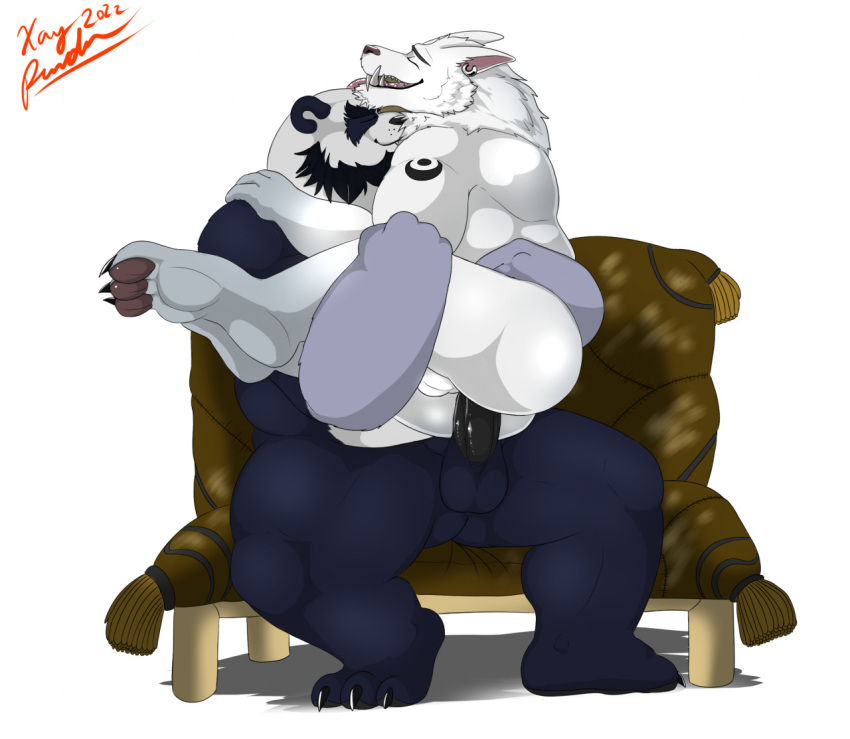 male/male pandaren pandaren_male sex warcraft worgen world_of_warcraft