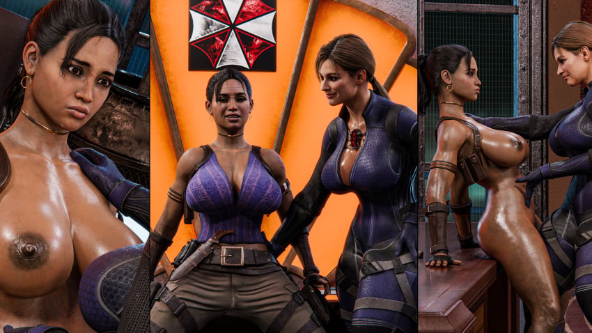 Jill Valentine (Blonde) Rule 34 Image