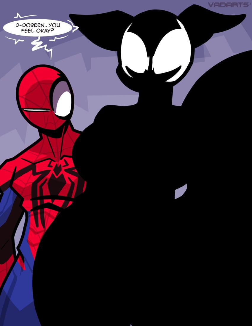 1boy 1boy1girl 1girls alien big_ass big_breasts big_thighs breasts curvaceous curvy curvy_figure dialogue digital_media_(artwork) doreen_green female hips hourglass_figure huge_ass huge_breasts huge_thighs large_ass large_breasts large_thighs legs male male/female marvel marvel_comics marvel_rivals peter_parker slim_waist speech_bubble spider-man spider-man_(marvel_rivals) spider-man_(series) squirrel_girl_(marvel) squirrel_girl_(marvel_rivals) straight symbiote symbiote_takeover text thick thick_hips thick_legs thick_thighs thighs vadarts voluptuous waist wide_hips wide_thighs