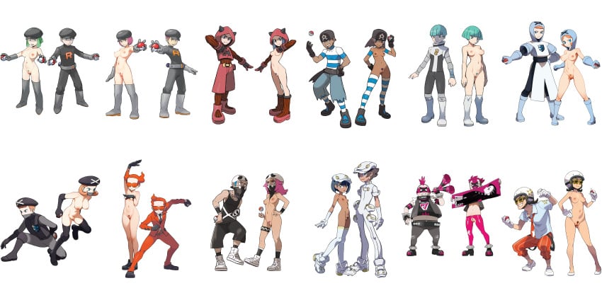 Aether Foundation Employee (Pokemon) Rule 34 Image