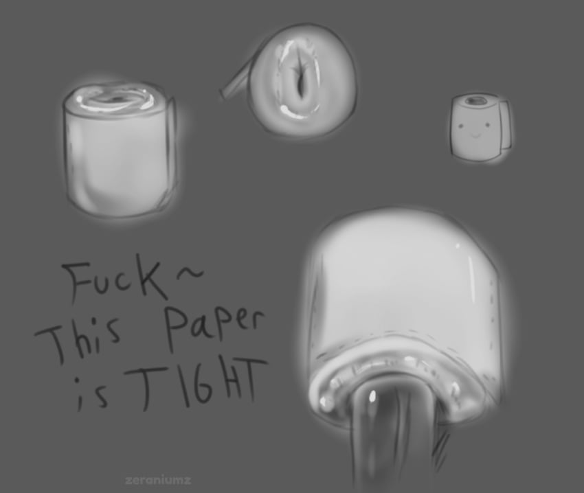 inanimate inanimate_object objectum tagme text tight toilet_paper toilet_paper_roll toilet_roll what wtf zeraniumz