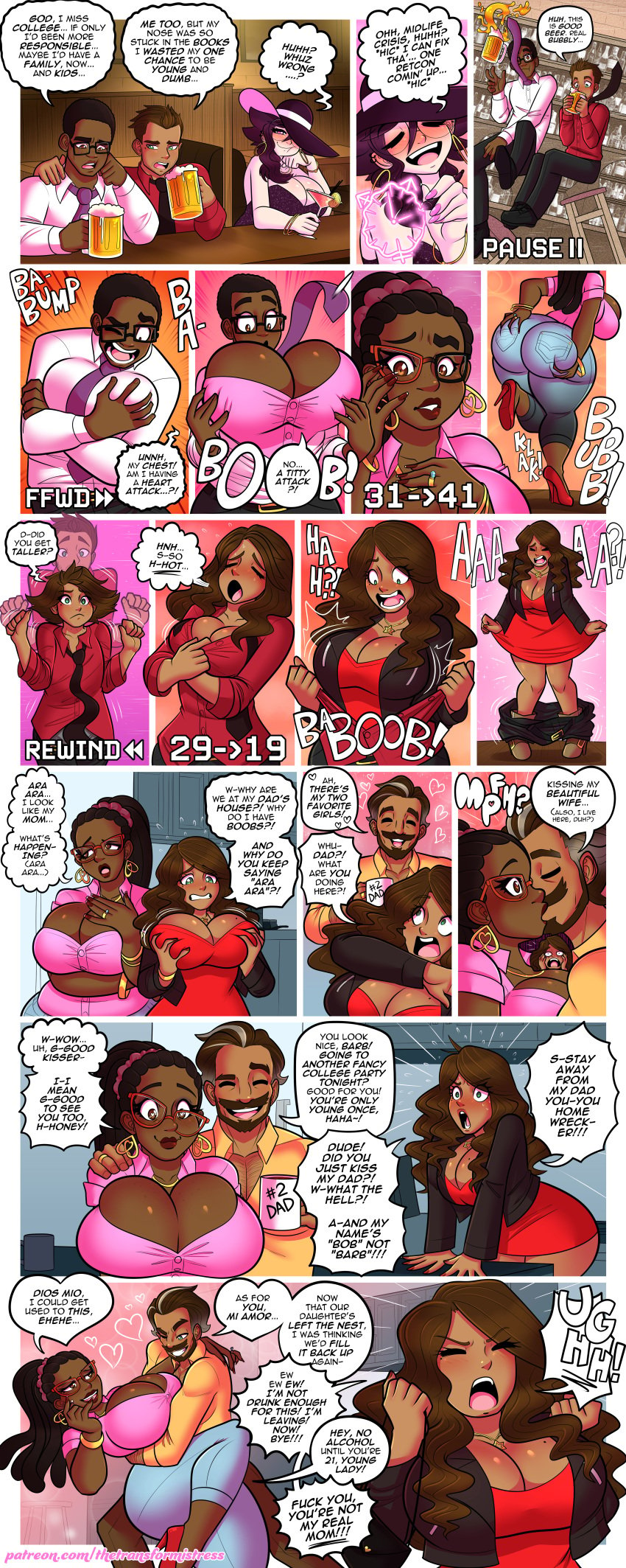 age_progression age_regression aged_down aged_up ass_expansion big_ass big_breasts big_butt breast_expansion gender_transformation genderbend large_ass large_breasts large_butt milf mtf_transformation reality_shift thetransformistress transformation