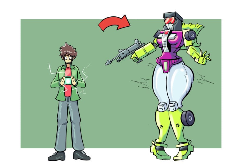 big_ass big_breasts constructicons gender_transformation genderswap_(mtf) hips jobichie mtf_transformation robotization rule_63 scavenger_(transformers) transformation transformers