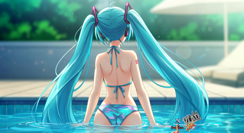 ai_generated blue_hair digital_media hatsune_miku pool vlad_jojo