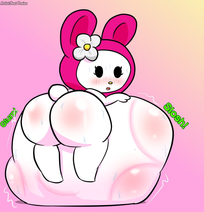 ass bestponies digestion my_melody onegai_my_melody vore vore_belly