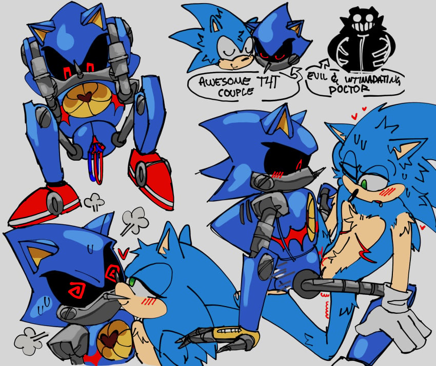 cuntboy intersex kissing mastectomy_scar metal_sonic metallic_body neo-metal scar scissoring sonic_(series) sonic_the_hedgehog sonic_the_hedgehog_(series) trans_man transgender wire wires