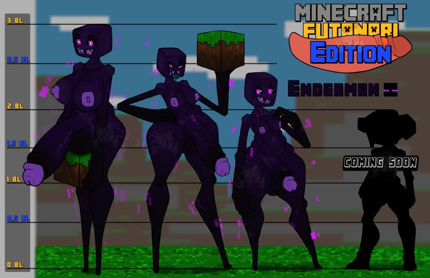 3futas absurd_res ass balls big_balls big_breasts big_butt big_penis breasts enderman erection futanari genitals group gynomorph herm hi_res huge_balls huge_breasts huge_cock humanoid humanoid_penis intersex jeki8998 microsoft minecraft mojang nude penis slightly_chubby standing tall thick_thighs trio watermark wide_hips xbox_game_studios