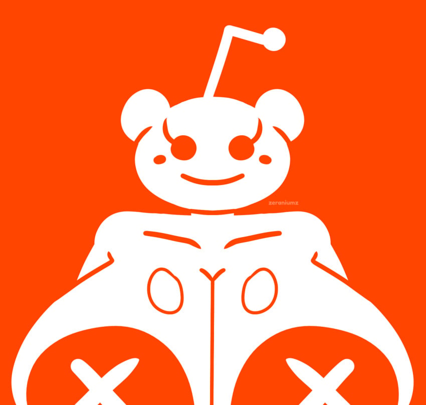 anthrofied bimbofied logo mascot reddit reddit_logo snoo tagme zeraniumz