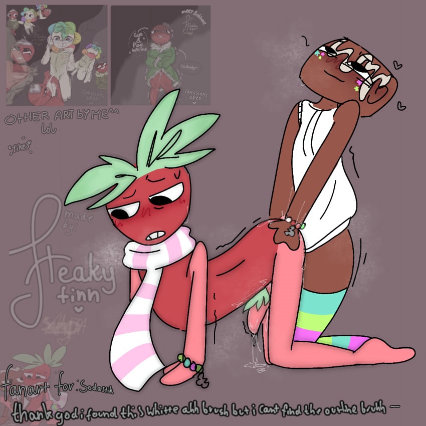 background cosmo cosmo_(dandy's_world) cumshot dandy dandy's_world dandy_(dandy's_world) femboy freaky horror licking pussy_juice_drip roblox roblox_background roblox_game roblox_horror_games robloxian sprout sprout_(dandy's_world) thighs