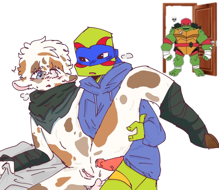 anal anal_sex cock cum cum_inside cute furry lamb leonardo leonardo_(rise_of_the_tmnt) male/female mutant pussy pussy_juice rise_of_the_teenage_mutant_ninja_turtles soft teenage_mutant_ninja_turtles tmnt_2018 turtle