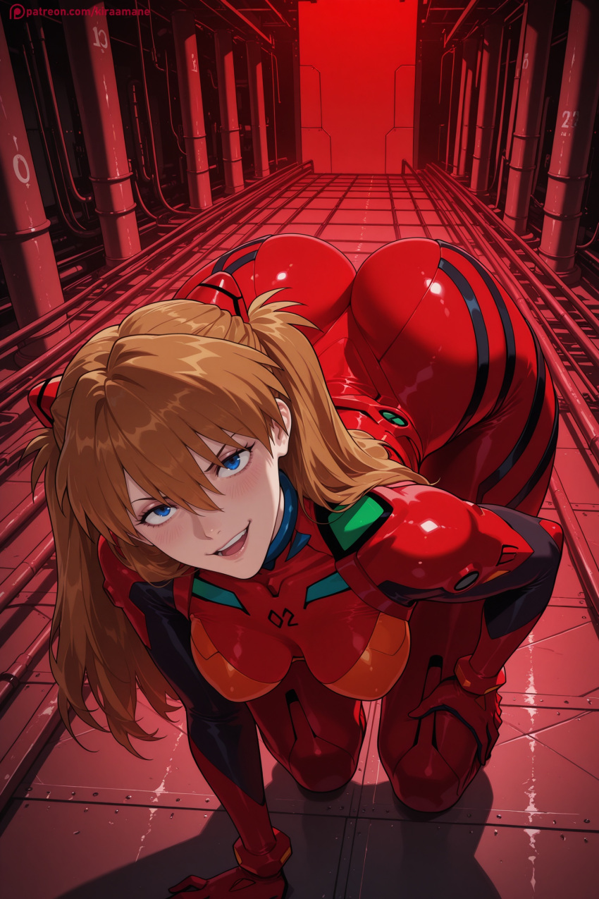 Asuka Langley Sohryu (Asuka Langley Soryu) Rule 34 Image