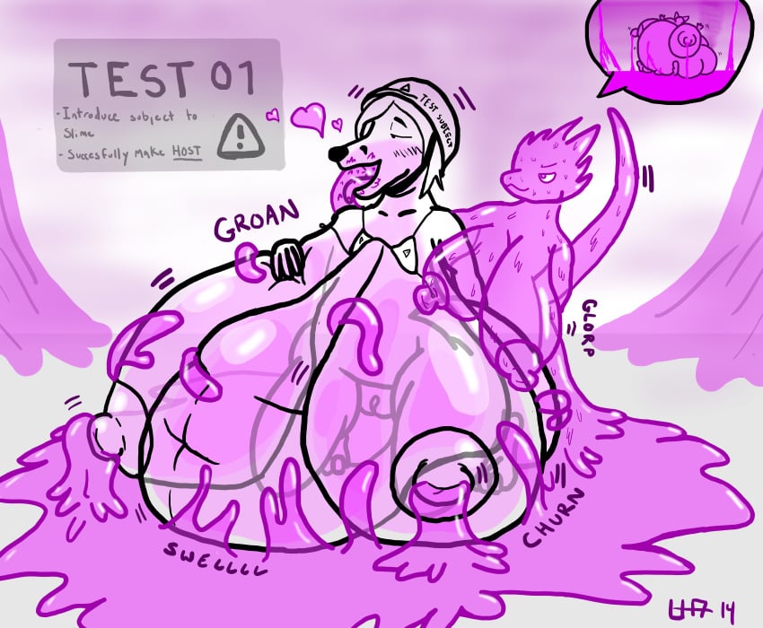 anal anthro ass belly breasts expansion female furry goo host hyper impregnation inflation insertion lab oral parasite penetration pregnant science slime transformation violation