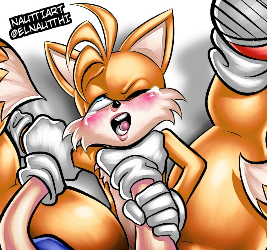 ahe_gao furry gay male_only miles_prower miles_tails_prower nauttiart self_upload sonic_(series) sonic_the_hedgehog sonic_the_hedgehog_(series) tails tails_the_fox yaoi