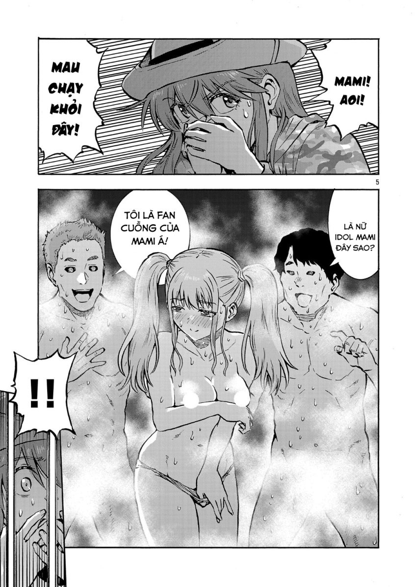 1girls censored censored_nipples groping groping_breasts kyochuu_rettou miura_mami twintails vietnamese_text